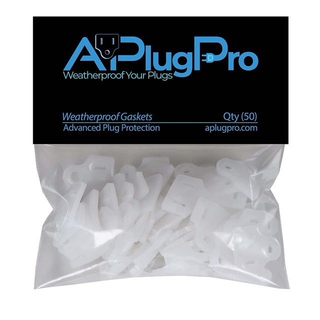 Weatherproof Gaskets for Outdoor Christmas Lights Installation, GFCI