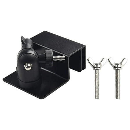 Weatherproof Gutter Mount Bracket for Security Cameras with Adjustable Swivel