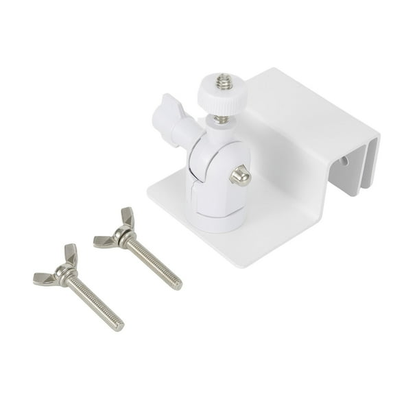 Weatherproof Gutter Mountbracket with Universal Screwadapter for Securitycameras