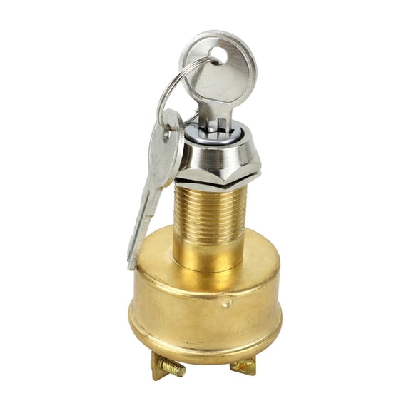 Weatherproof High Load 3 Position Main Power Switches Suitable For Vehicle Construction Equipment Metal Housing Included