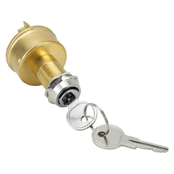 Weatherproof High Load 3 Position Main Power Switches Suitable For Vehicle Construction Equipment Metal Housing Included
