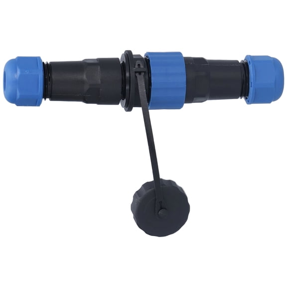 Weatherproof IP68 Aviation Plugs and Sockets Threaded M16 Male Female Joint 6 Pin Connector Set (6-Pin, 5A / 250V)