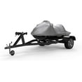 thumbnail image 1 of Weatherproof Jet Ski Cover For SEA DOO GTI SE 170 2020 - SILVER - High Sun Protection - All Weather - Trailerable - Protects from Rain, Sun, UV Rays, And More! Includes Trailer Straps And Storage Bag, 1 of 7