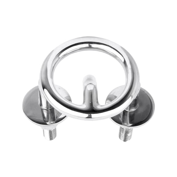 Weatherproof Marine Tow Rings Heavy Duty Stainless Steel Quick Installation For Ski Tubes Yacht Accessories