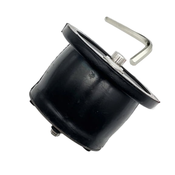 Weatherproof Mechanical Seal Plug Drain Covers Caps With Removable Allen Key Flexible Rubber For Winter Pipe Protections