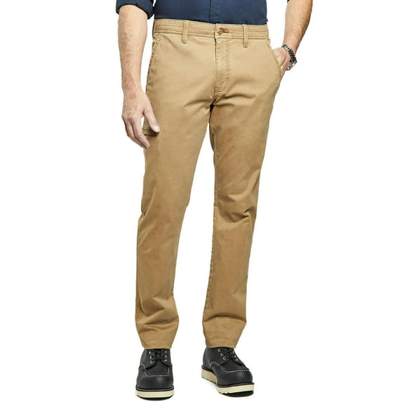 Weatherproof Men's 5-Pocket Utility Pant in Dark Sand, Size 42 x 32