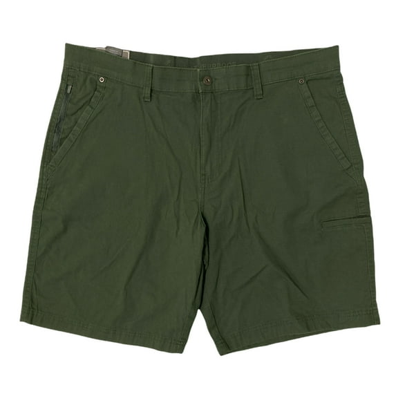 Weatherproof Men's Flex Waist Stretch Multifunctional Utility Short, 10" Inseam (Ivy Green, 42)