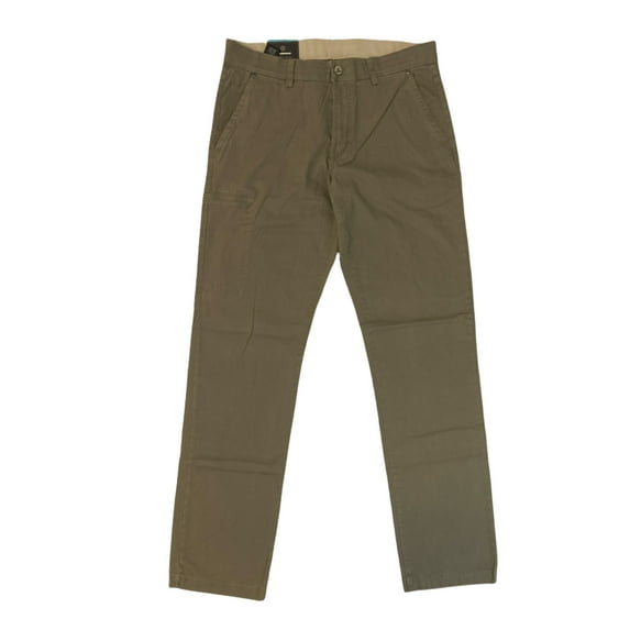 Weatherproof Men's Flex Waistband Stretch Dakota Utility Twill Pant (Walnut, 34x32)