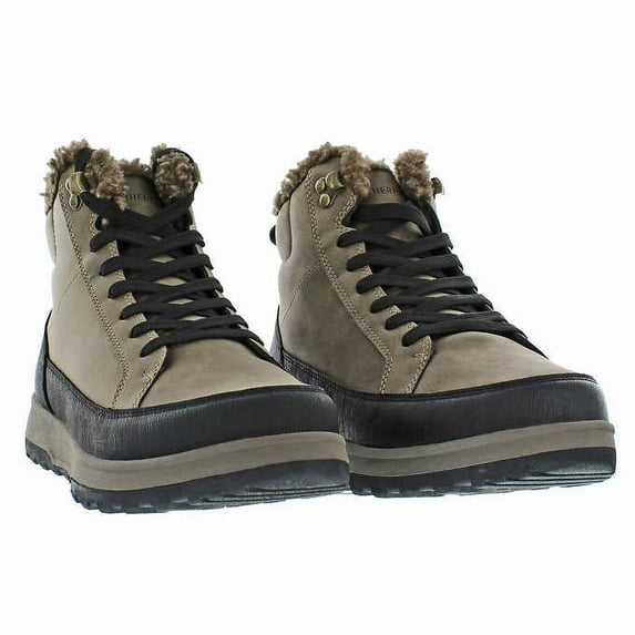 Weatherproof Men's Logjam Size 12, Lace-Up Sneaker Boot, Brown