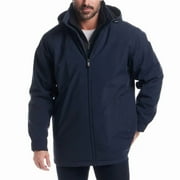 سترة رجالية مقاومة للعوامل الجوية ومقاومة للرياح والماء باللون الأزرق/المتوسط