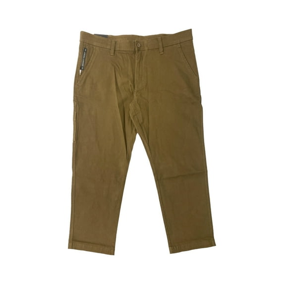 Weatherproof Men's Stretch Straight Fit Commuter Flex Waistband Pant, W4F683SC (212 Cedar, 36x32)