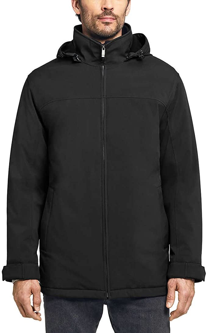 2 layer octa jacket man black in polyester - SNOW PEAK - d — 2