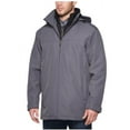 thumbnail image 1 of Weatherproof Men’s Water-Resistant Ultra Tech Hooded Jacket (Dark Taupe, XXL), 1 of 4