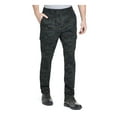 thumbnail image 1 of Weatherproof Mens Camo Drawstring Cargo Pants Green S, 1 of 2