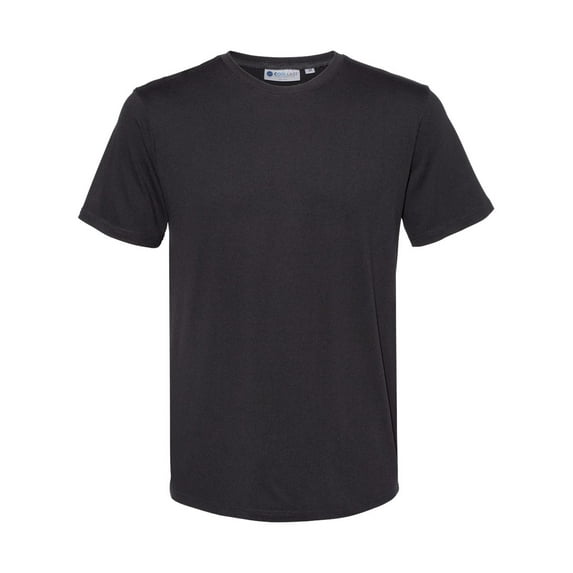 Weatherproof Mens Cool Last Heathered Lux T-Shirt 20427, L, Heather Black