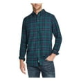 thumbnail image 1 of Weatherproof Mens Cotton Plaid Button-Down Shirt, 1 of 4