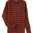 thumbnail image 1 of Weatherproof Mens Flannel Plaid Button-Down Shirt, 1 of 5