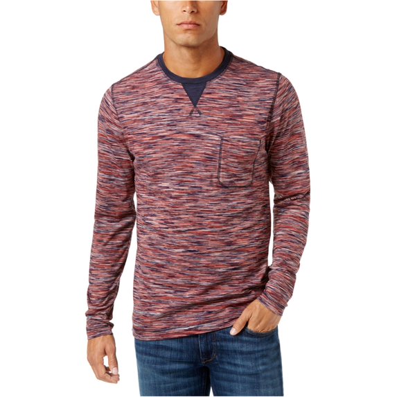 Weatherproof Mens Pocket Basic T-Shirt, Red, Medium