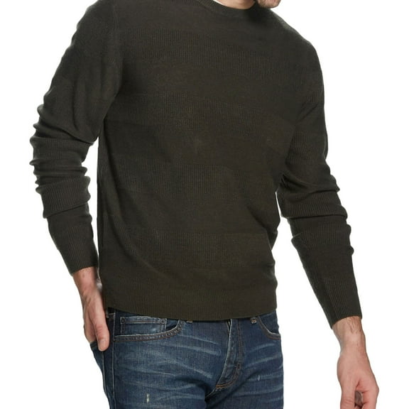 Weatherproof Mens Soft Touch Pullover Sweater, Green, XX-Large