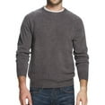 thumbnail image 1 of Weatherproof Mens Soft Touch Pullover Sweater, Grey, XX-Large, 1 of 2