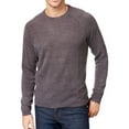 thumbnail image 1 of Weatherproof Mens Textured Raglan Pullover Sweater, Grey, XXX-Large, 1 of 1