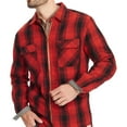 thumbnail image 1 of Weatherproof Mens Twill Jacket, Red, Small, 1 of 2