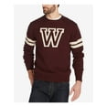 thumbnail image 1 of Weatherproof Mens Varsity Pullover Sweater, Red, X-Large, 1 of 3