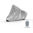 thumbnail image 1 of Weatherproof Motorcycle Cover Compatible With 2007 Victory Hammer - Outdoor & Indoor - Protect From Rain Water, Snow, Sun - Built In Reinforced Securing Straps - Durable Material - Free Storage Bag, 1 of 7