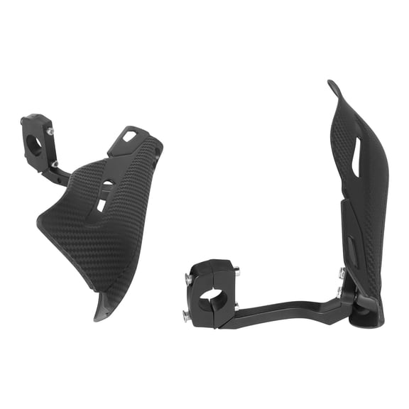 Weatherproof Motorcycle Hand Protectors Ergonomic Design Road Bikes Handguards Long Ride Comfort General Mounting