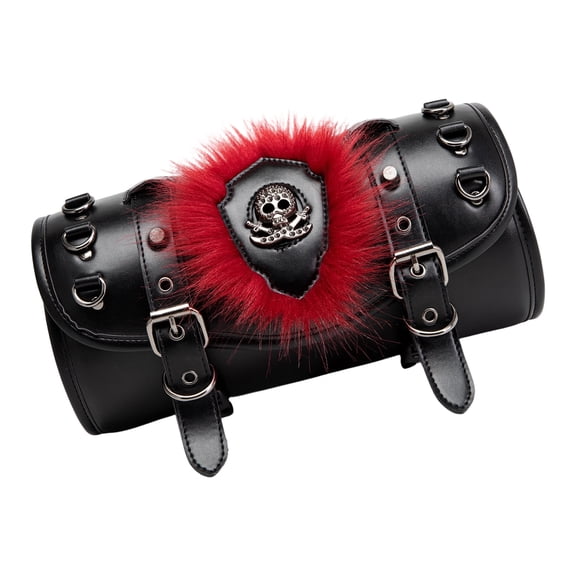 Weatherproof Motorcycle Tool Bag With Expandable Storage And Easy Access For Phone Documents During Long Rides