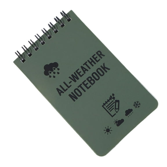 Weatherproof Notebook Waterproof Notebook Field Note Pad All Weathers Paper Notebook for