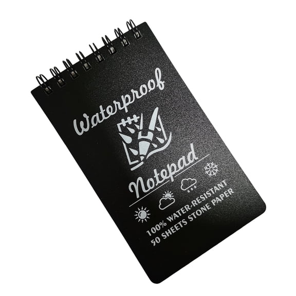 Weatherproof Notebook Waterproof Notebook Field Note Pad Spirals Notebook Practical Paper Notebook for