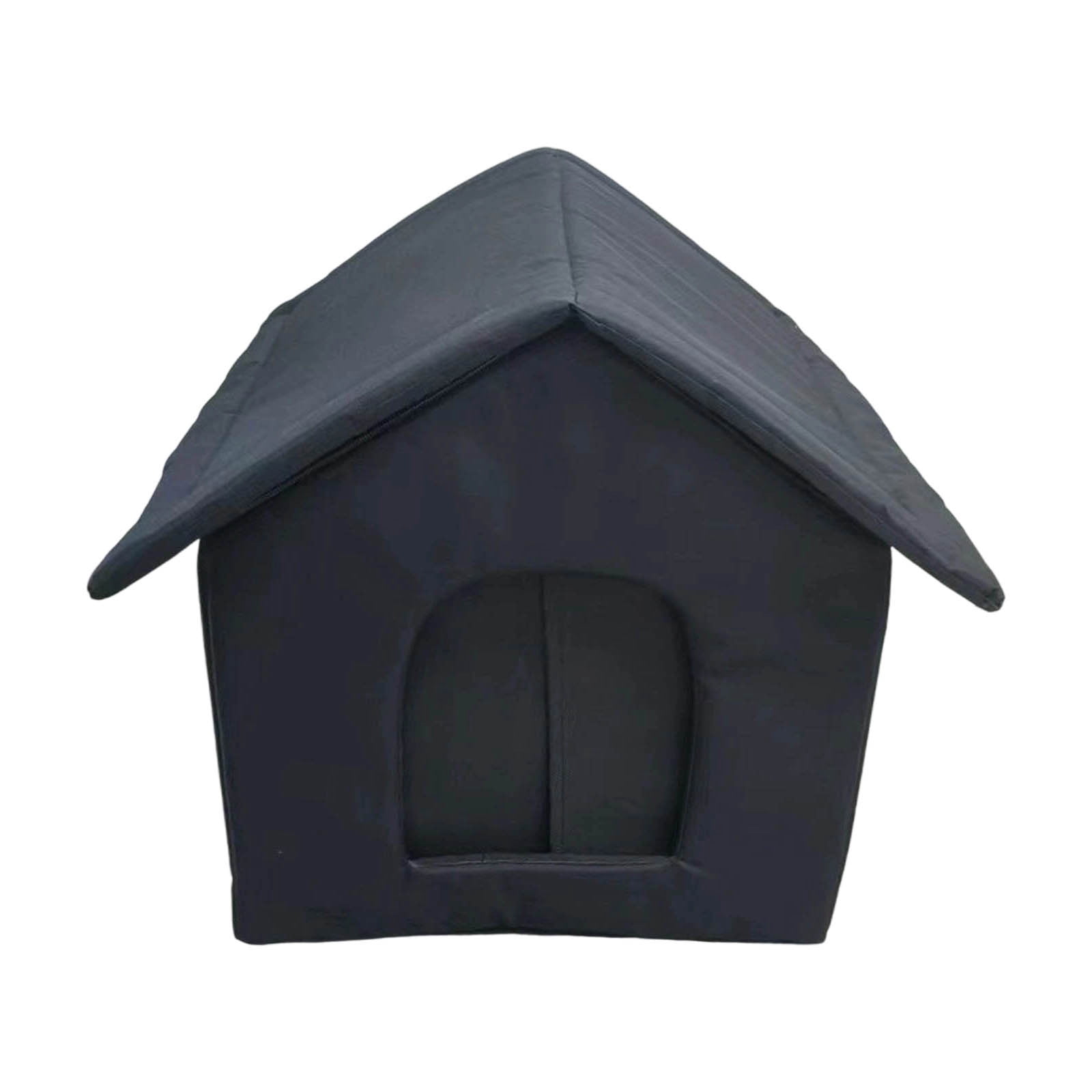 Weatherproof Outdoor Cat House for Feral & Stray Cats - Insulated Winter Shelter with Waterproof Oxford Fabric, Warm Foldable Design for All-Season Protection