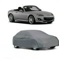 thumbnail image 1 of Weatherproof PEVA Car Protective Cover With Reflective Light Silver Gray M, 1 of 6