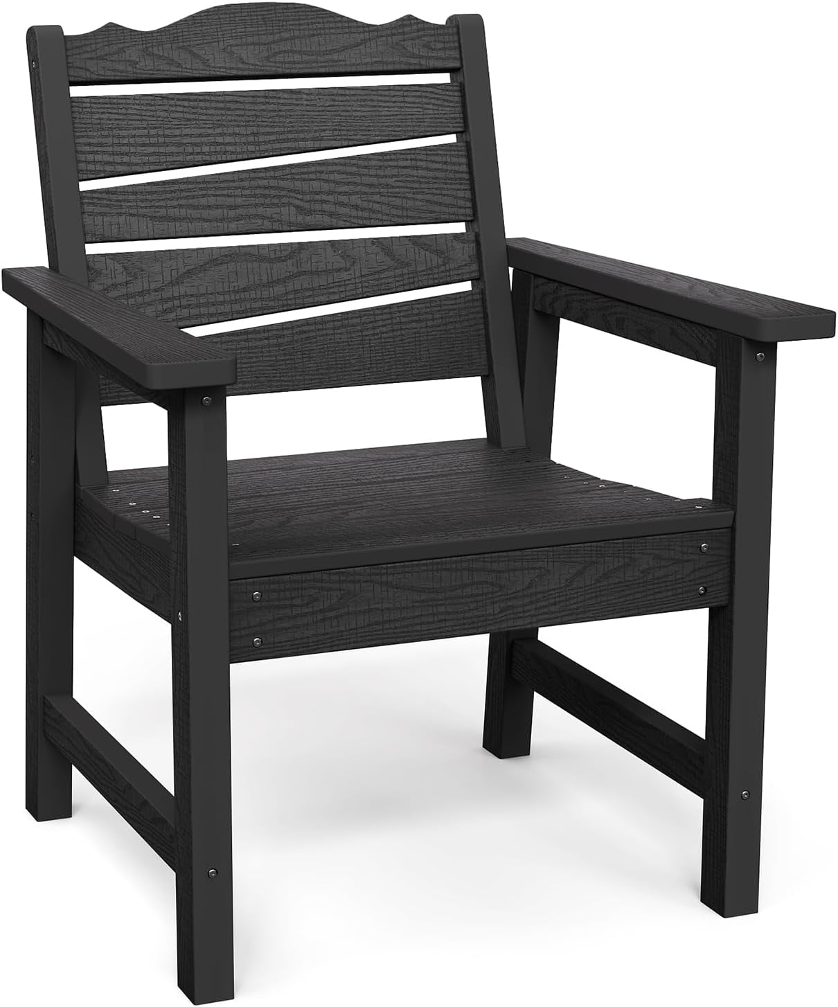 Weatherproof Patio Chair, Poly Lumber Outdoor Patio Chairs with