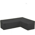 thumbnail image 1 of Weatherproof Patio Furniture Covers, Outdoor Sectional Sofa Protector, PVC Coating, High-Density Oxford Fabric, Tear-Resistant, UV Resistant, for Table Chair, 250cm x 250cm x 85cm, 1 of 4