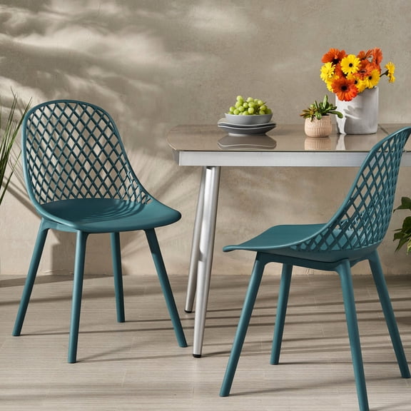 Weatherproof Plastic Chair / Outdoor Eating Spots / Long-lasting Use
