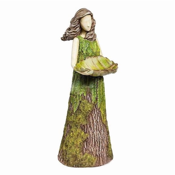 Weatherproof Resin Bird Feeder Garden Statue Ornament, Multi-Purpose Outdoor Resin Sculpture Feeding Bowl, Decorative Yard Accessory For Lawn Patio Backyard Wildlife Feeding & Landscape Layout