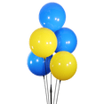 thumbnail image 1 of Weatherproof Reusable Seamed Balloon Cluster Pole Kit - Helium Free, 1 of 3