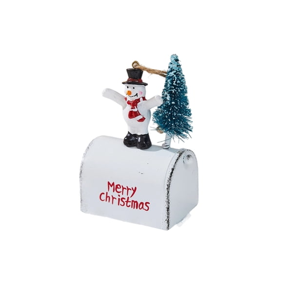 Weatherproof Santa Reindeer Metal Window Decor Easy Install Christmas Ornament for Home Store Display