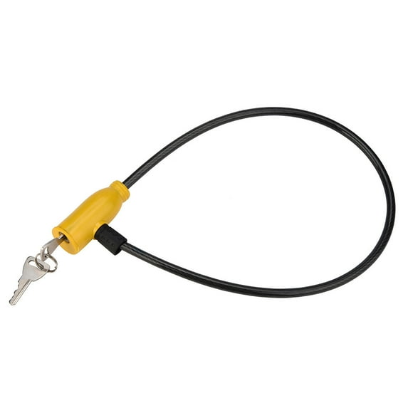 Weatherproof Security Cable Lock with Keys 20“ Anti-Theft for Kayak, Bike, Paddleboard, Scooter, Equipment, Bicycle