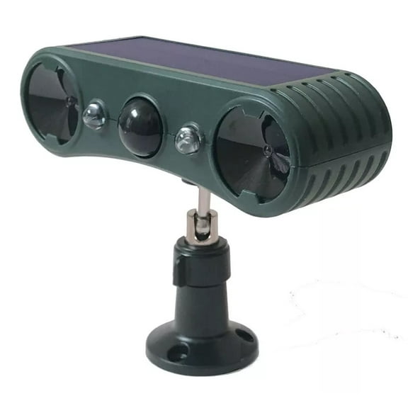 Weatherproof Solar-Powered Outdoor Motion Sensor Alarm With Flashing LED Siren 130dB Siren Sound