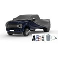thumbnail image 1 of Weatherproof Truck Cover Compatible with 2021-2021 Chevrolet Silverado 3500 Crew Cab8 Ft Bed - 5L Outdoor & Indoor - Protect from Rain, Snow, Hail, Sun - Theft Cable Lock, Bag & Wind Straps, 1 of 9
