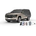thumbnail image 1 of Weatherproof Truck Cover Compatible with 2021-2021 GMC Sierra 3500 Crew Cab6.5Ft Bed & Camper Shell - 5L Outdoor - Protect Rain, Snow, Hail, Sun - Cable Lock, Bag & Wind Straps, 1 of 9