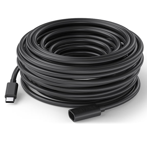 USB C Power Extension Cable for Solar Cameras Digital Devices Stable Supply