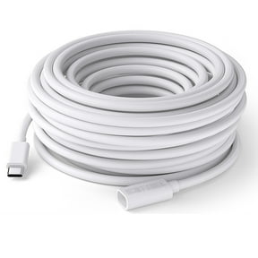 USB C Power Extension Cable for Solar Cameras Digital Devices Stable Supply