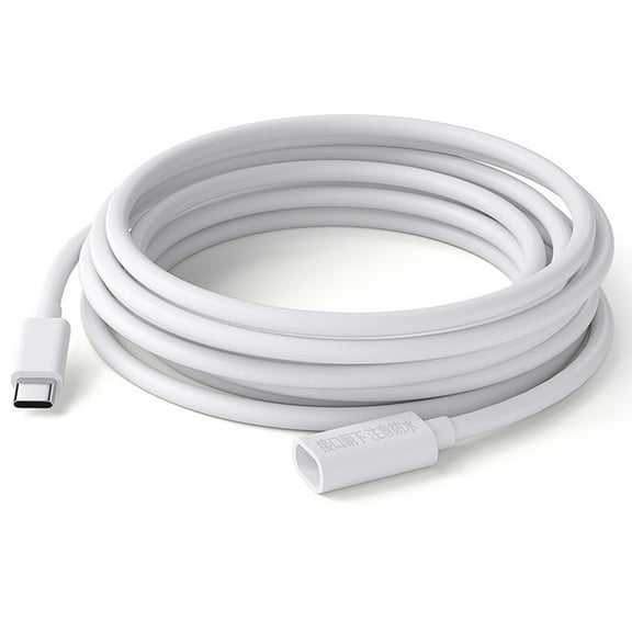 USB C Power Extension Cable for Solar Cameras Digital Devices Stable Supply