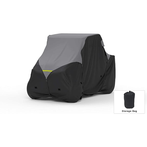 Weatherproof UTV Cover Compatible with 2018 Hammerhead Mudhead 208r - Outdoor & Indoor - Water, Snow, Sun - Built-in Securing Straps - Trailerable - Includes Free Storage Bag