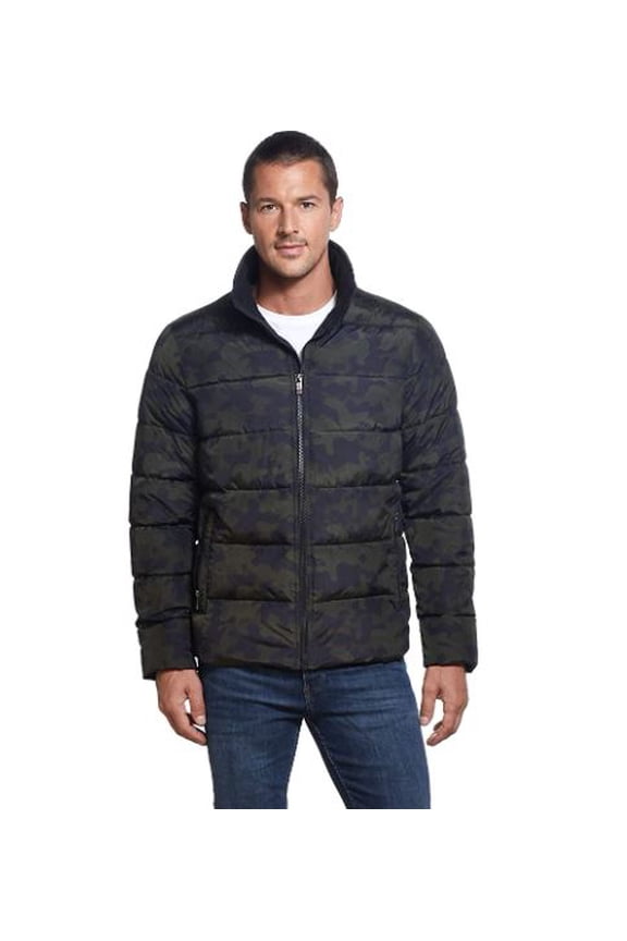 Ultra Luxe Men's Puffer Winter Jacket NWT (Camouflage, Large)