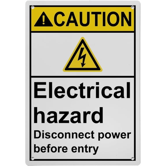 Death By Electricity Why Warning Sign Engraved Disconnect Power Before Working Within Isnt Just A Suggestion